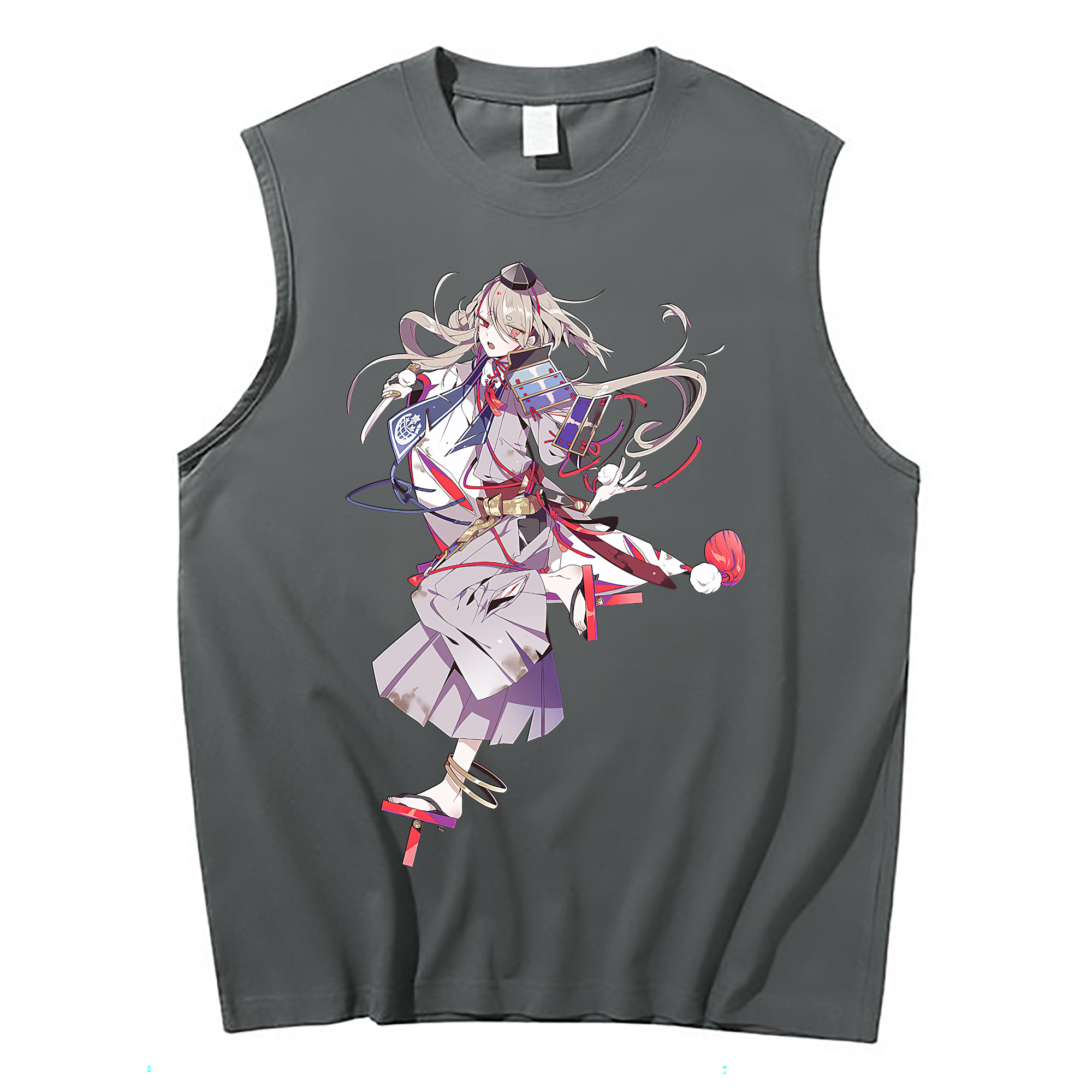（画像用） 刀剣乱舞 Touken Ranbu コットン100％タンクトップ（フロントプリント）